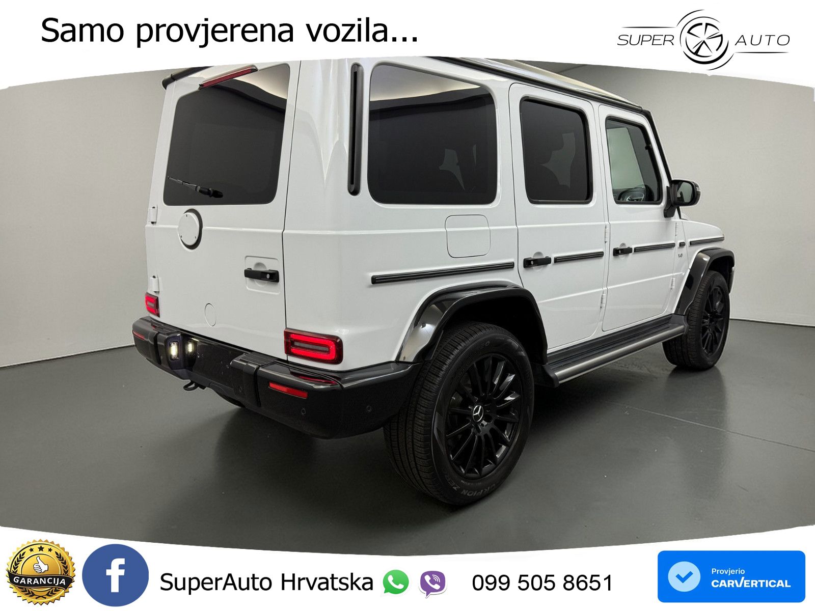 Mercedes G 500 Long V8 (422 KS) 4MATIC 9G-TRONIC AMG LED+GR SJED+ACC