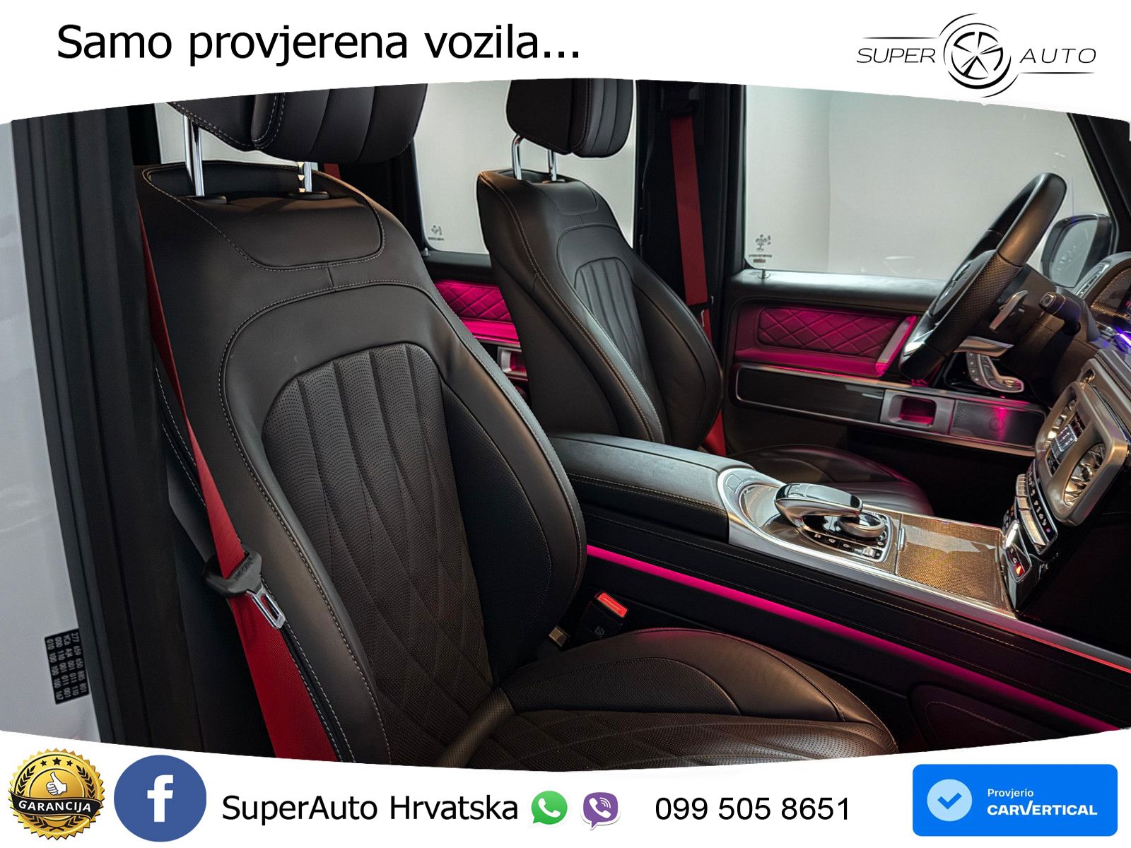 Mercedes G 500 Long V8 (422 KS) 4MATIC 9G-TRONIC AMG LED+GR SJED+ACC