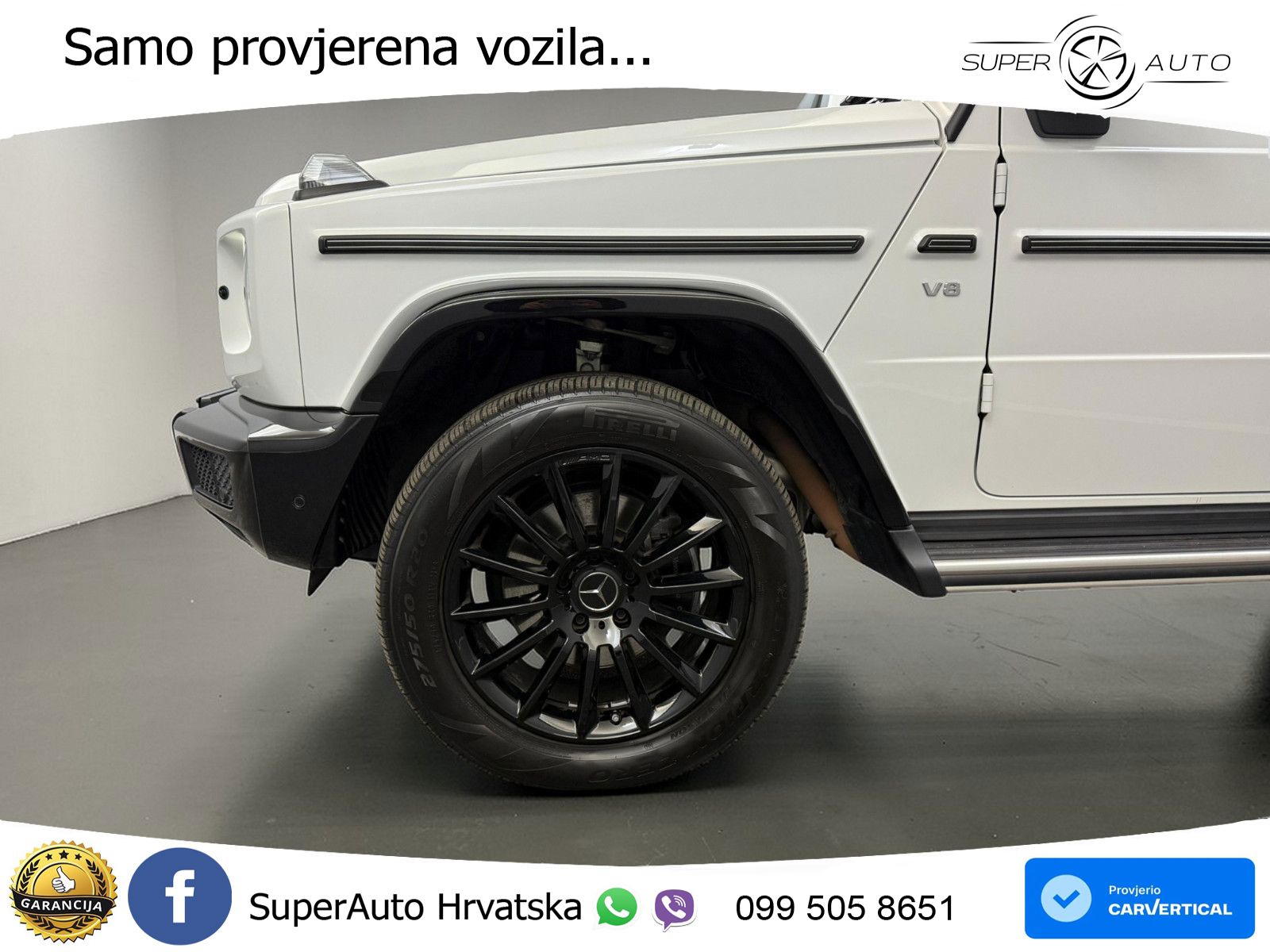 Mercedes G 500 Long V8 (422 KS) 4MATIC 9G-TRONIC AMG LED+GR SJED+ACC