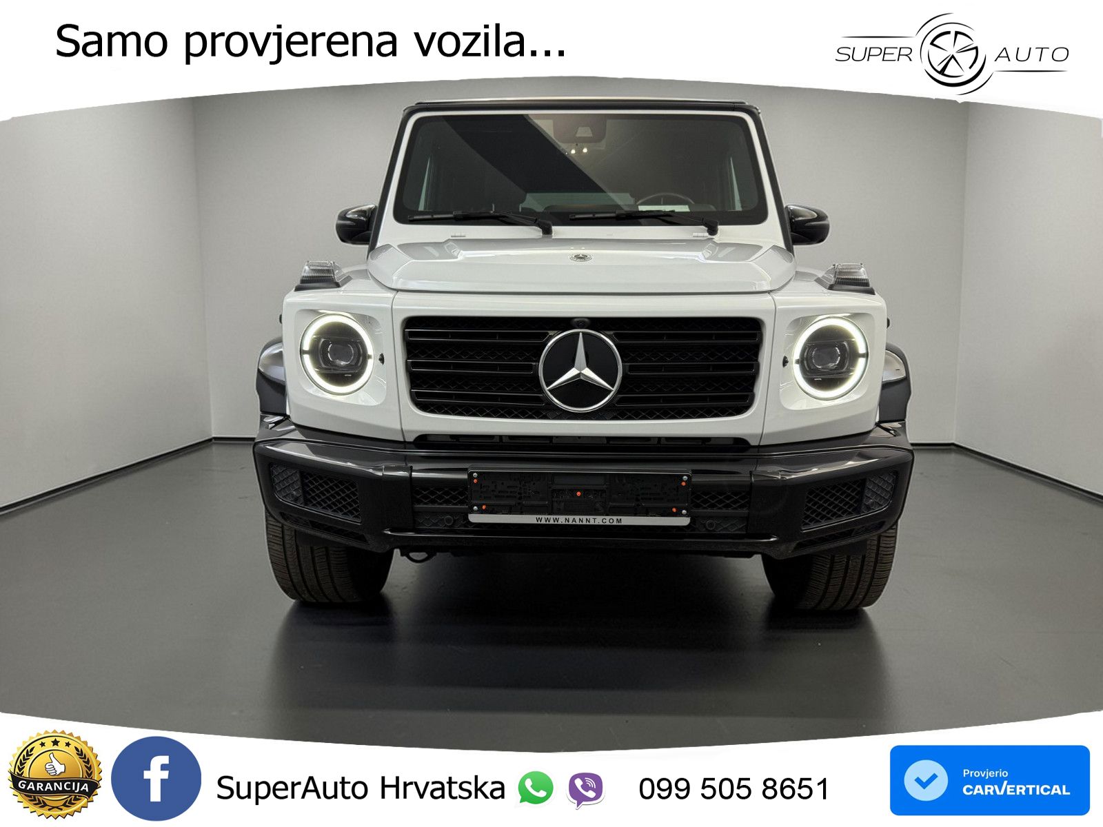 Mercedes G 500 Long V8 (422 KS) 4MATIC 9G-TRONIC AMG LED+GR SJED+ACC