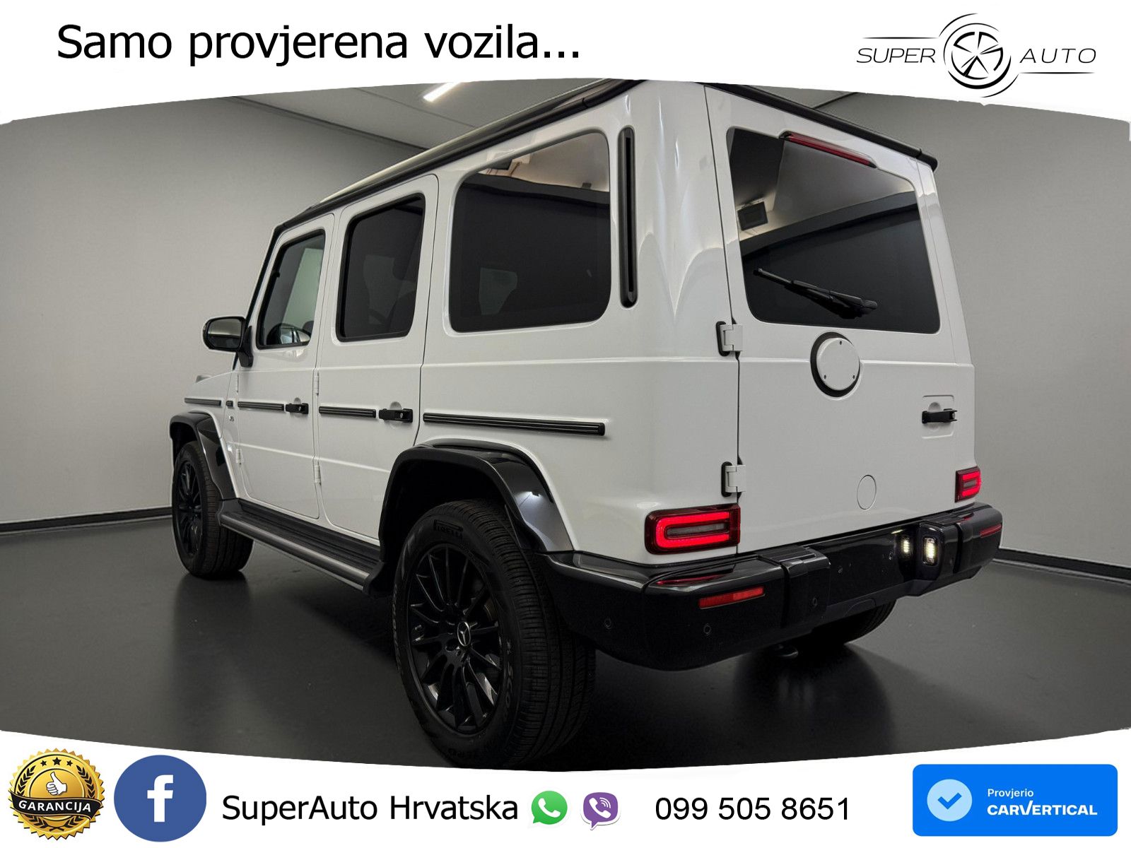 Mercedes G 500 Long V8 (422 KS) 4MATIC 9G-TRONIC AMG LED+GR SJED+ACC