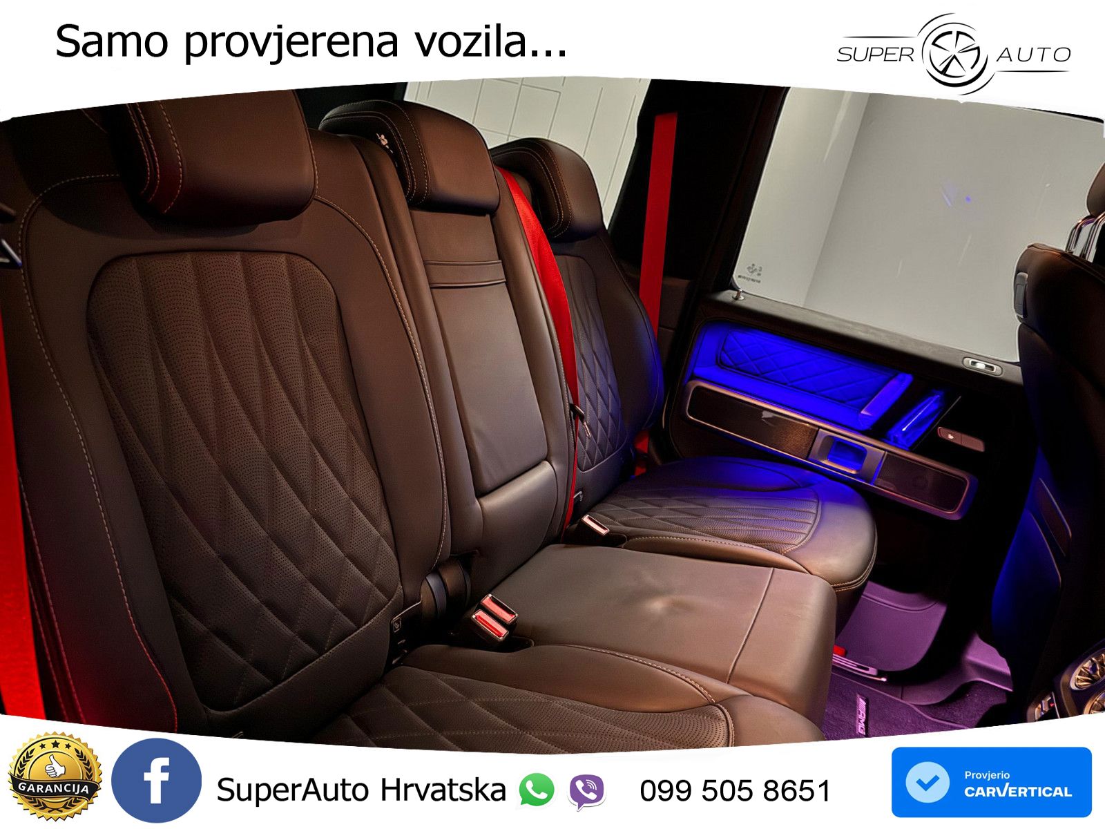 Mercedes G 500 Long V8 (422 KS) 4MATIC 9G-TRONIC AMG LED+GR SJED+ACC
