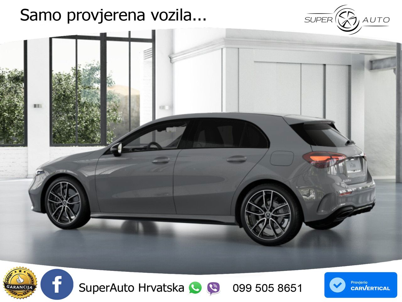 Mercedes-Benz A 220d 8G-DCT AMG ACC+GR SJED+360+PANO