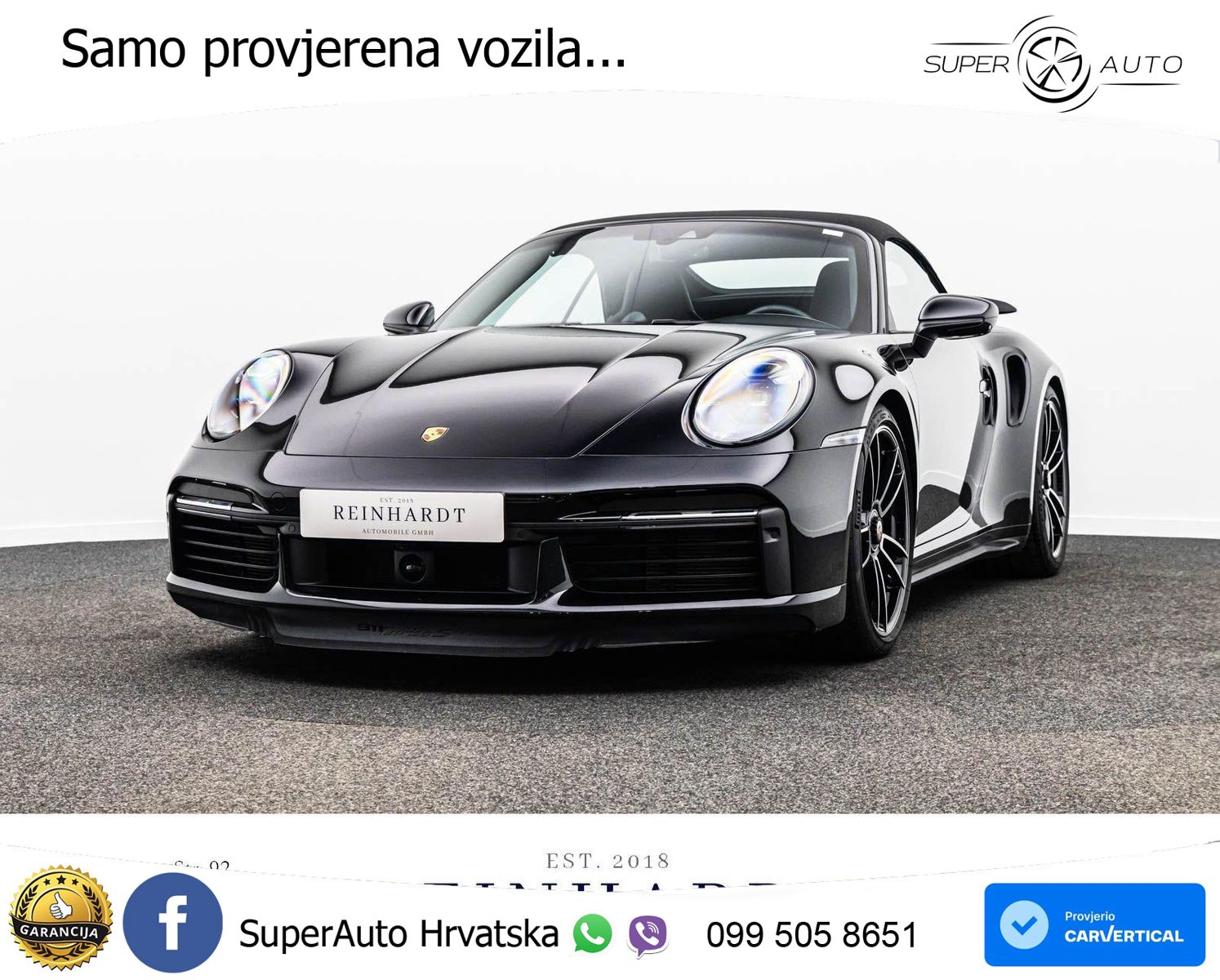 Porsche 911 Turbo S Cabriolet 3.8 (650 KS) PDK MATRIX+GR SJED+KAM