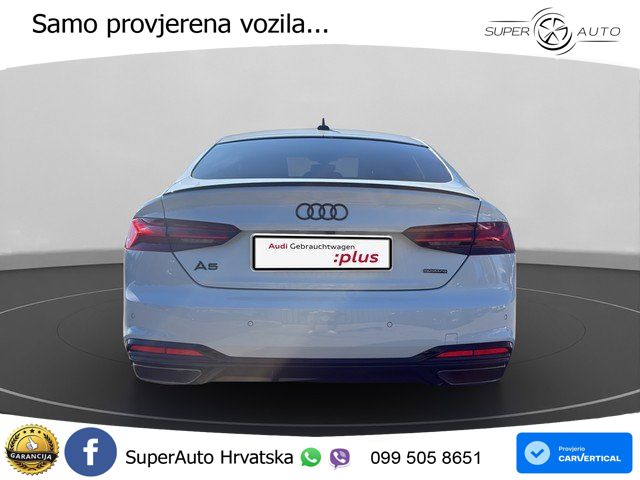 Audi A5 Sportback  40 TFSI (204 KS) quattro S tronic S line MATRIX+GR SJED+KAM