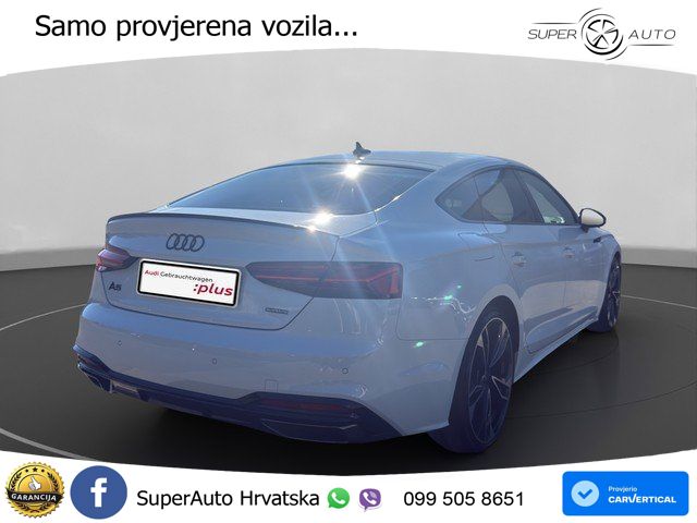 Audi A5 Sportback  40 TFSI (204 KS) quattro S tronic S line MATRIX+GR SJED+KAM