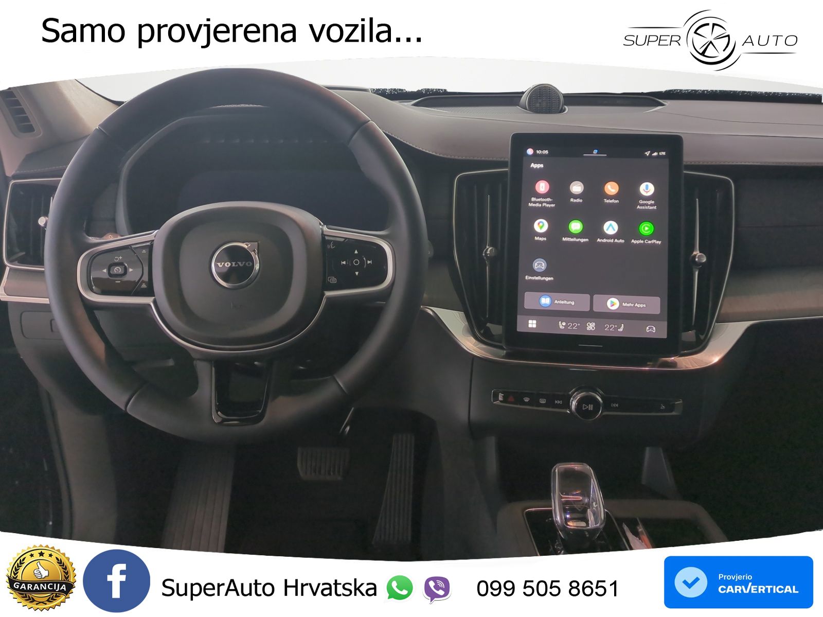 Volvo XC90 2.0 T8 AWD Automatic ZRAČNI+ACC+4xGR SJED+KAM