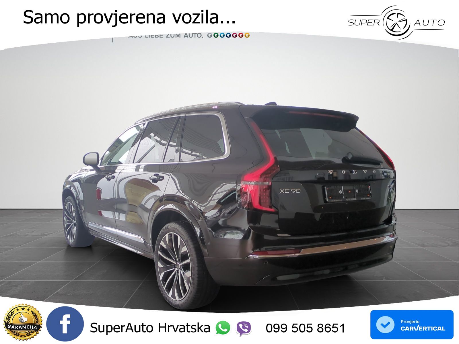 Volvo XC90 2.0 T8 AWD Automatic ZRAČNI+ACC+4xGR SJED+KAM