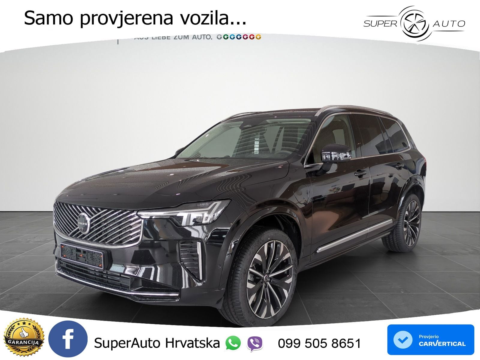 Volvo XC90 2.0 T8 AWD Automatic ZRAČNI+ACC+4xGR SJED+KAM