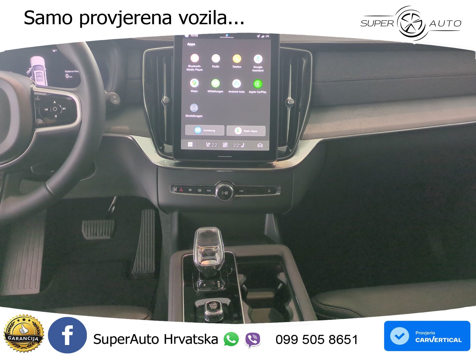 Volvo XC90 2.0 T8 AWD Automatic ZRAČNI+ACC+4xGR SJED+KAM