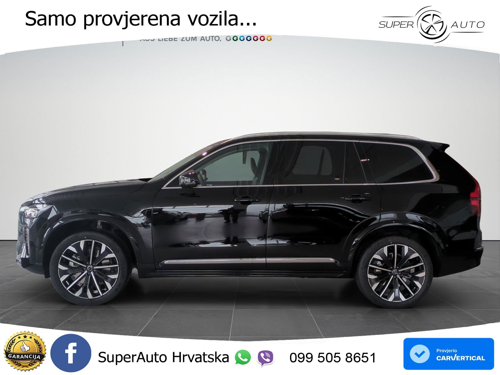 Volvo XC90 2.0 T8 AWD Automatic ZRAČNI+ACC+4xGR SJED+KAM