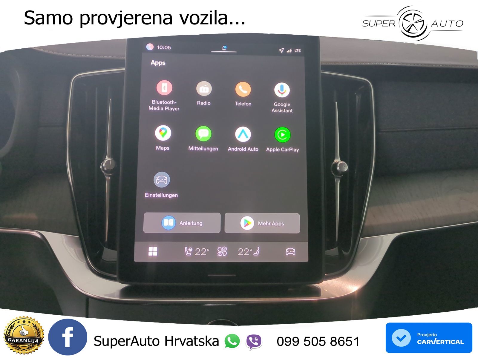 Volvo XC90 2.0 T8 AWD Automatic ZRAČNI+ACC+4xGR SJED+KAM