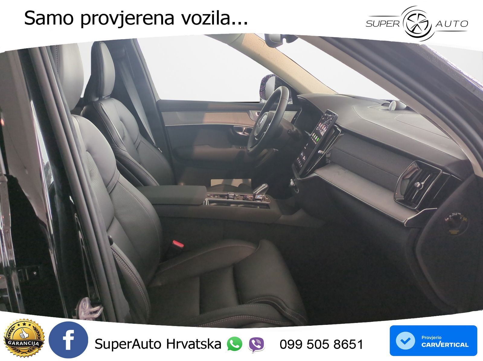 Volvo XC90 2.0 T8 AWD Automatic ZRAČNI+ACC+4xGR SJED+KAM