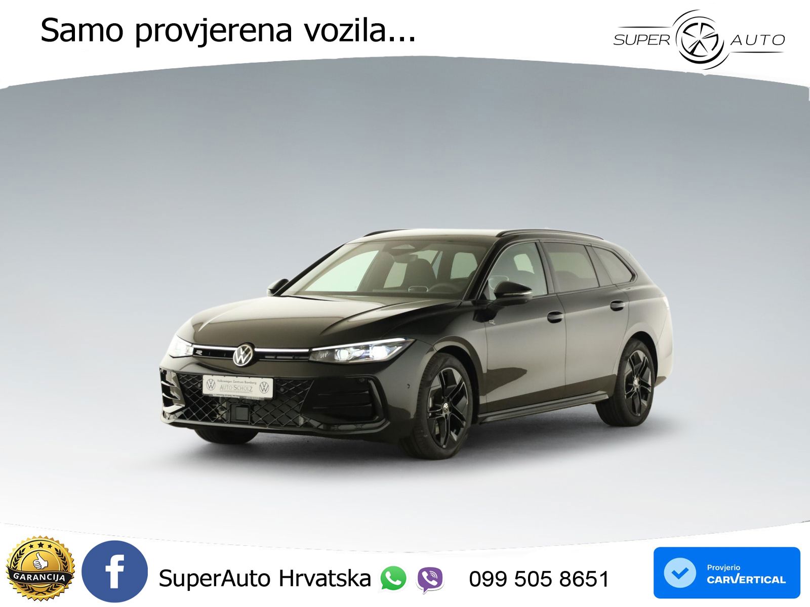 Volkswagen Passat Variant 2.0 TDI (193 KS) 4MOTION DSG R-Line LED+GR SJED+ACC