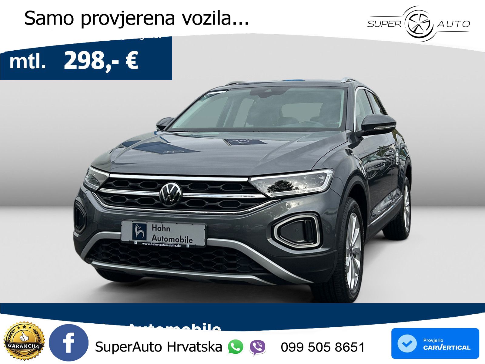 Volkswagen T-Roc I 1.5 TSI (150 KS) DSG LED+GR SJED+ACC