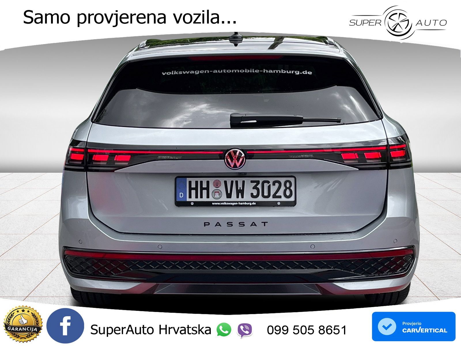 Volkswagen Passat Variant 2.0 TDI (193 KS) 4MOTION DSG R-Line LED+GR SJED+ACC
