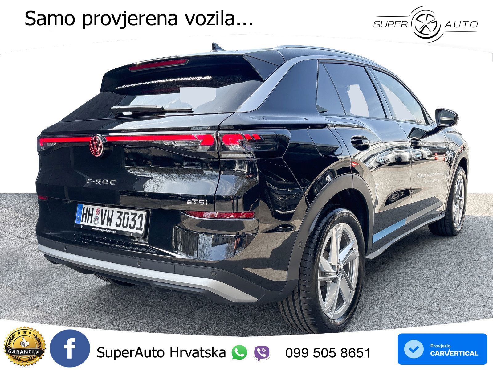 Volkswagen T-Roc II 1.5 eTSI (116 KS)  DSG LED+GR SJED+ACC