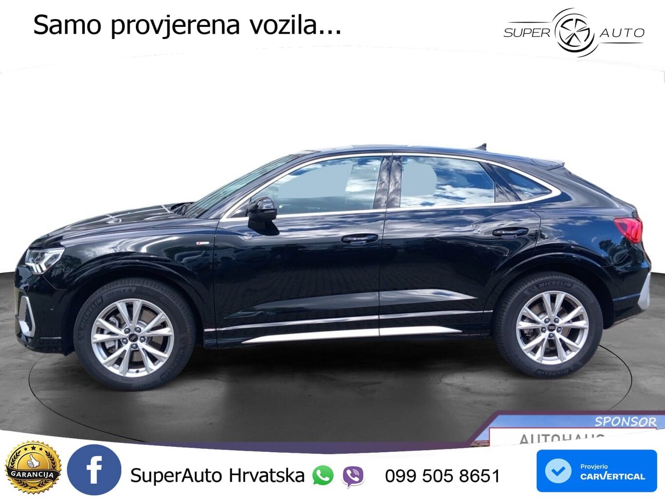 Audi Q3 Sportback 40 TFSI (190 KS) quattro S tronic S line