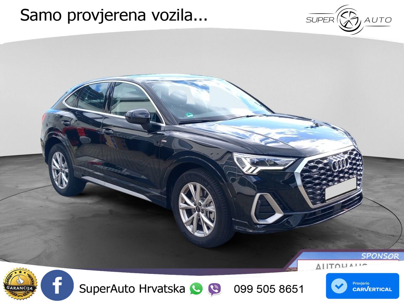 Audi Q3 Sportback 40 TFSI (190 KS) quattro S tronic S line