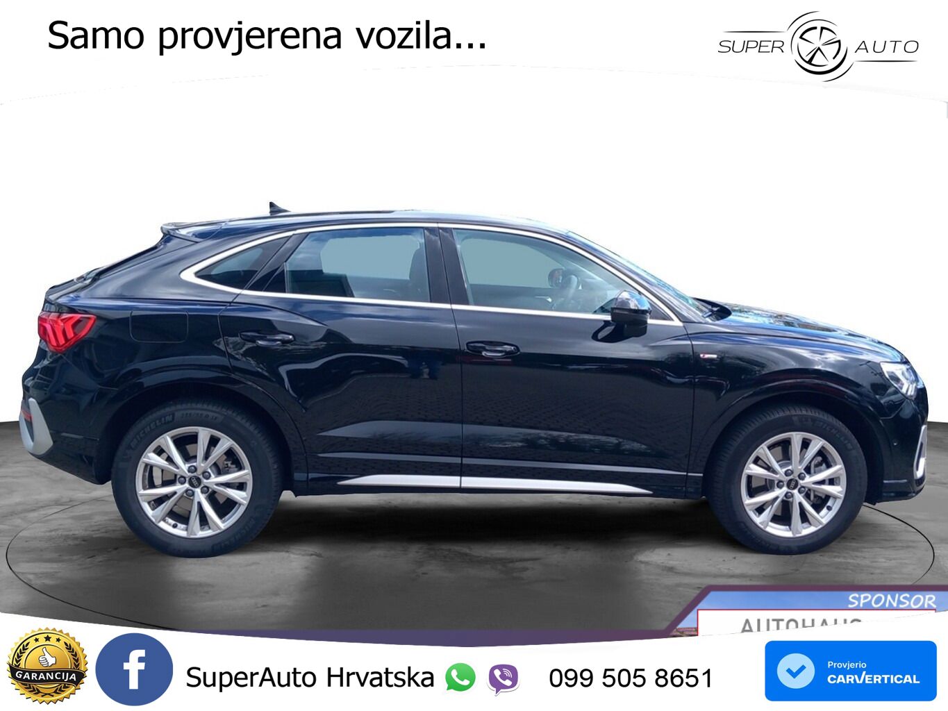 Audi Q3 Sportback 40 TFSI (190 KS) quattro S tronic S line