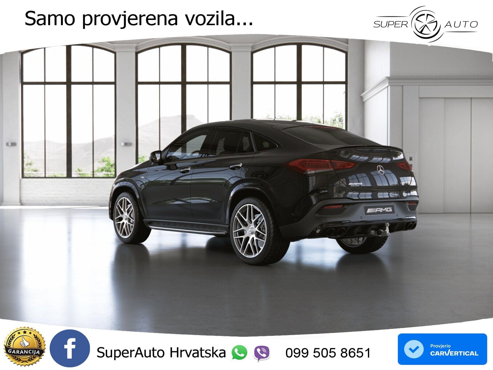 Mercedes AMG GLE Coupe 53 (435 KS) EQ Boost 4MATIC+ AMG SPEEDSHIFT TCT 9G ACC+HEAD+4xGR SJED+360+PANO
