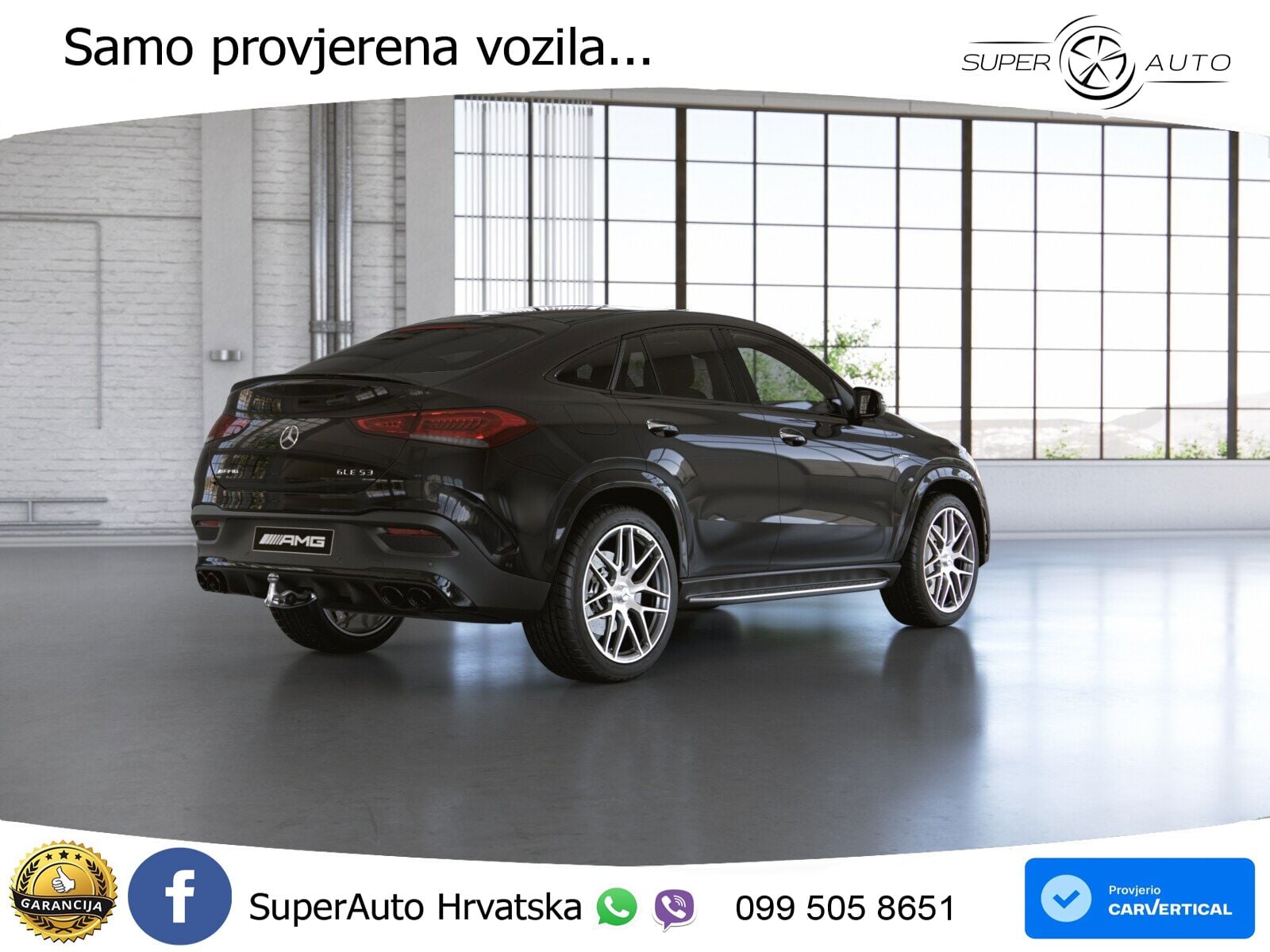 Mercedes AMG GLE Coupe 53 (435 KS) EQ Boost 4MATIC+ AMG SPEEDSHIFT TCT 9G ACC+HEAD+4xGR SJED+360+PANO