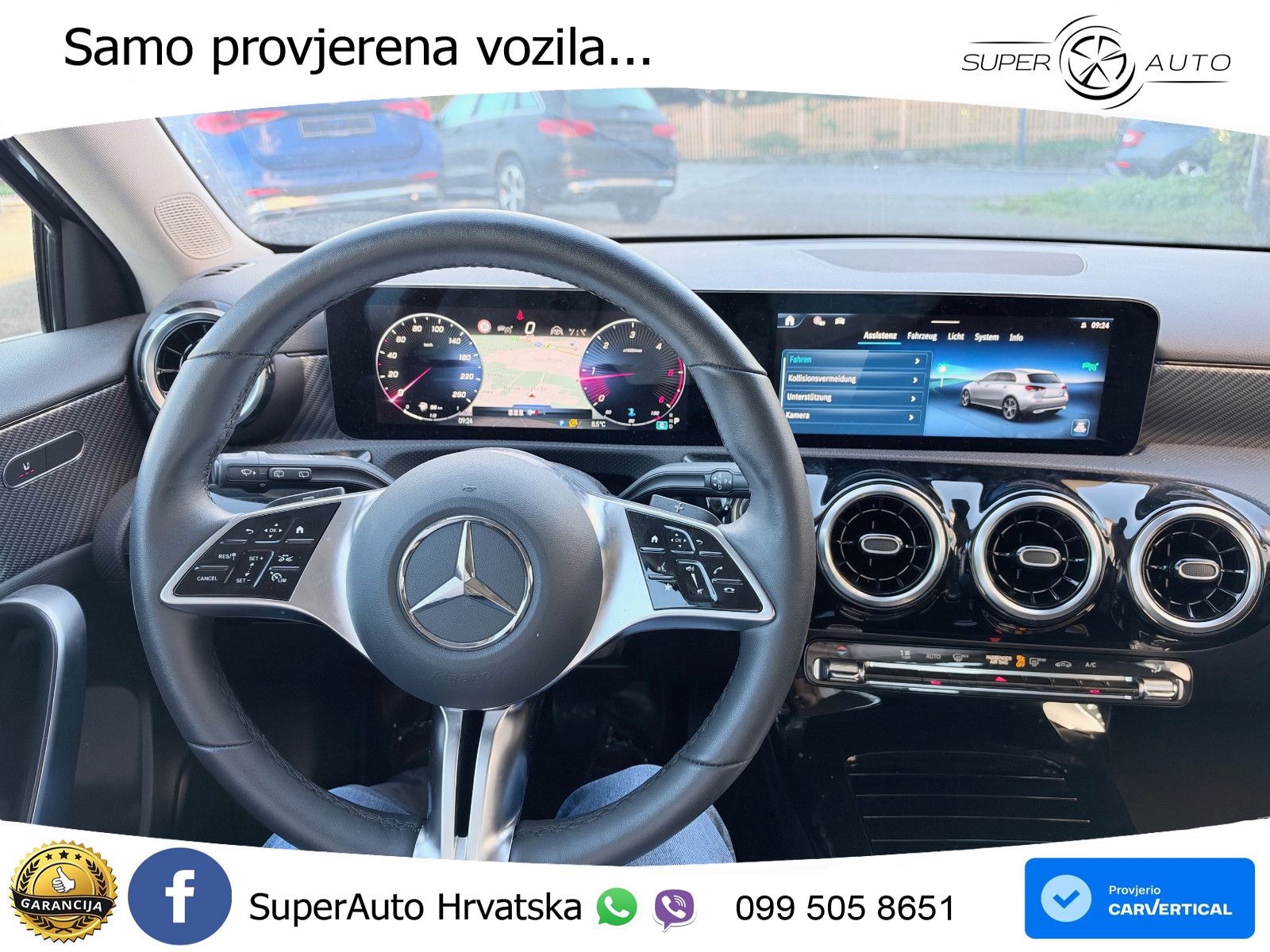 Mercedes-Benz A 200d 8G-DCT LED+GR SJED+ACC