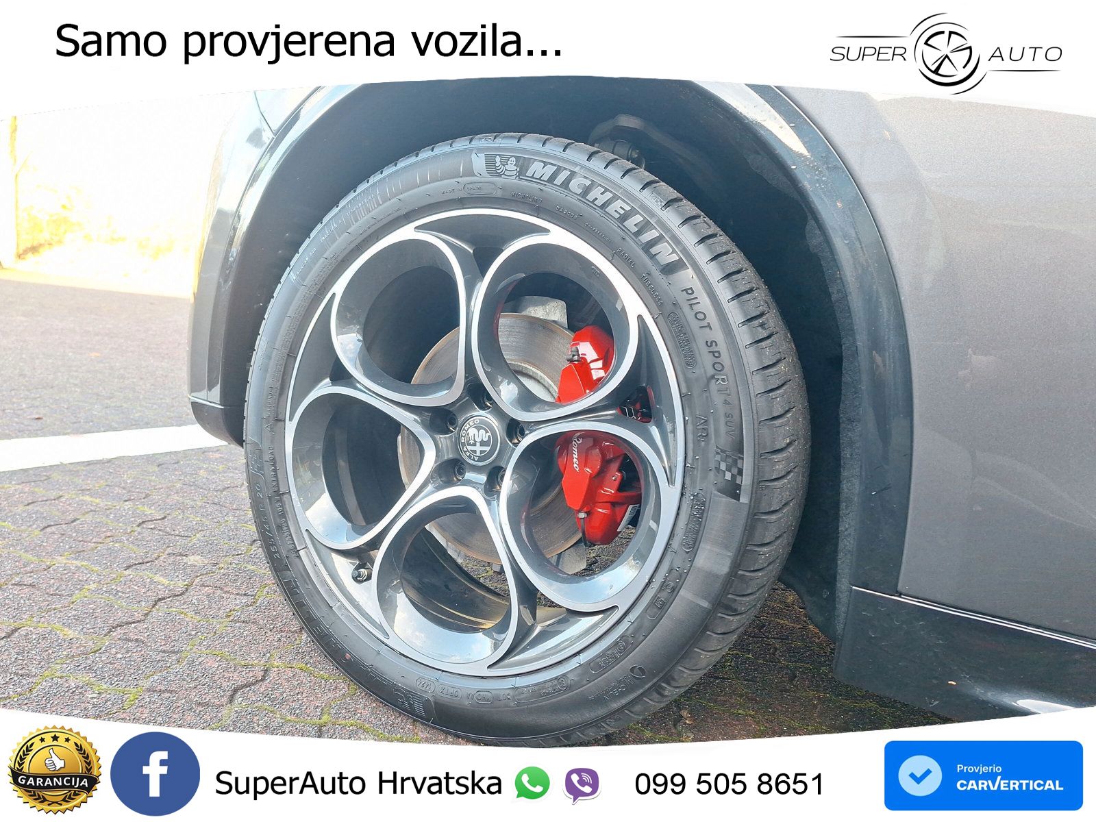 Alfa Romeo Stelvio 2.0 Turbo (280 KS) Q4 Automatic LED+GR SJED+ACC