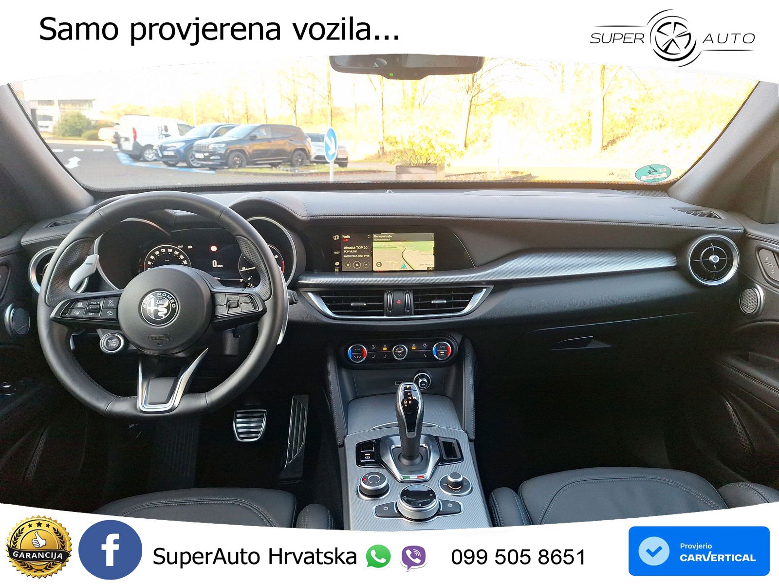 Alfa Romeo Stelvio 2.0 Turbo (280 KS) Q4 Automatic LED+GR SJED+ACC
