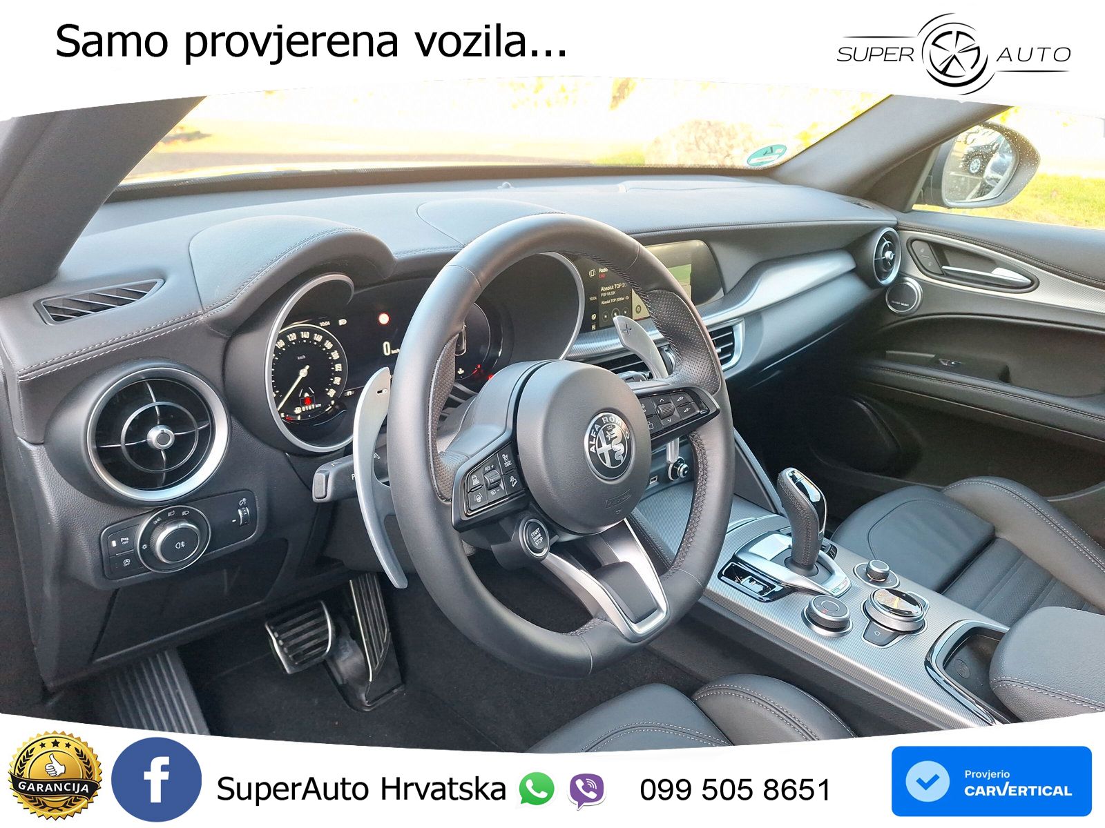 Alfa Romeo Stelvio 2.0 Turbo (280 KS) Q4 Automatic LED+GR SJED+ACC