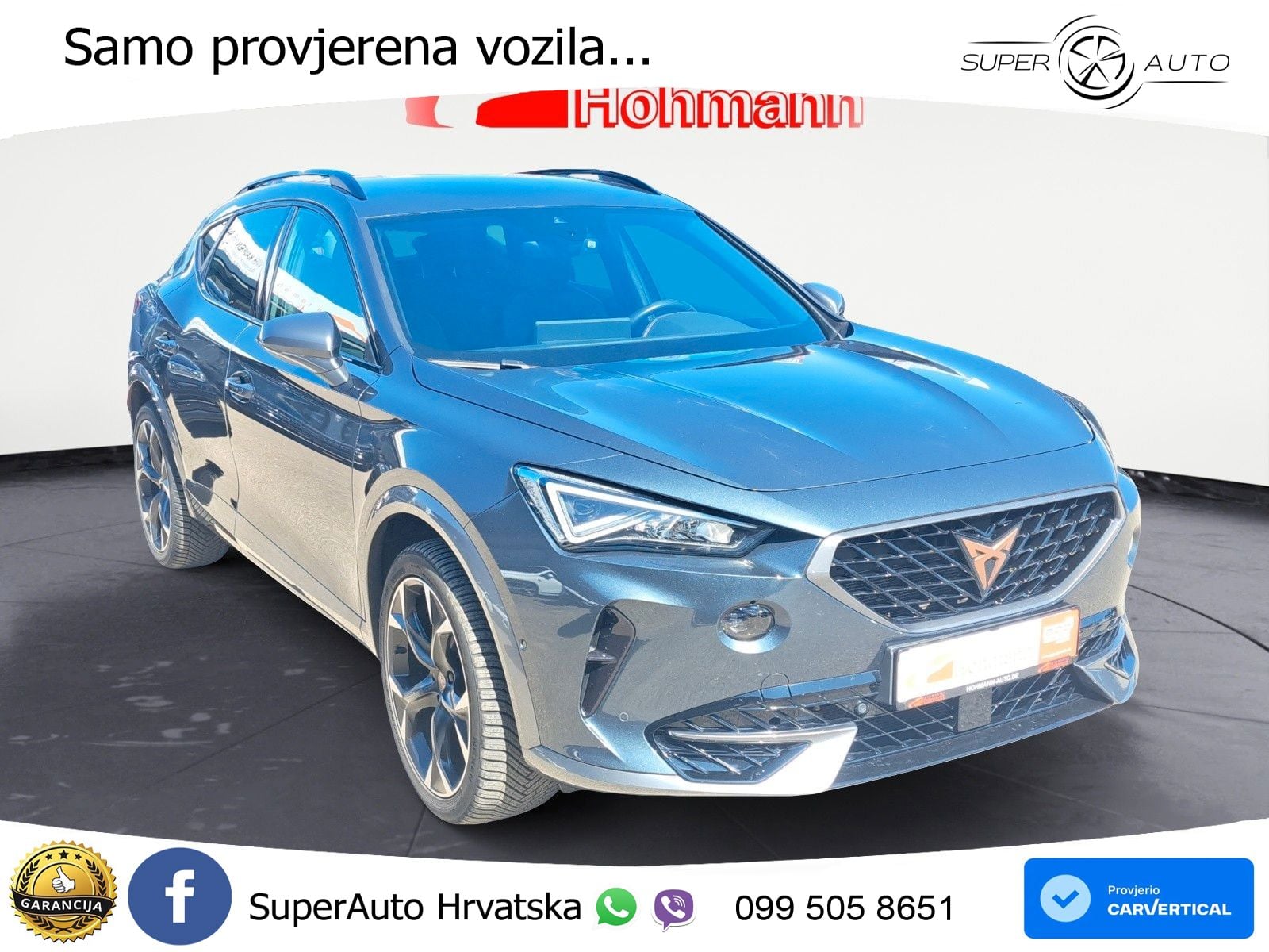 Cupra Formentor 1.4 TSI (204 KS) e-Hybrid DSG LED+GR SJED+ACC