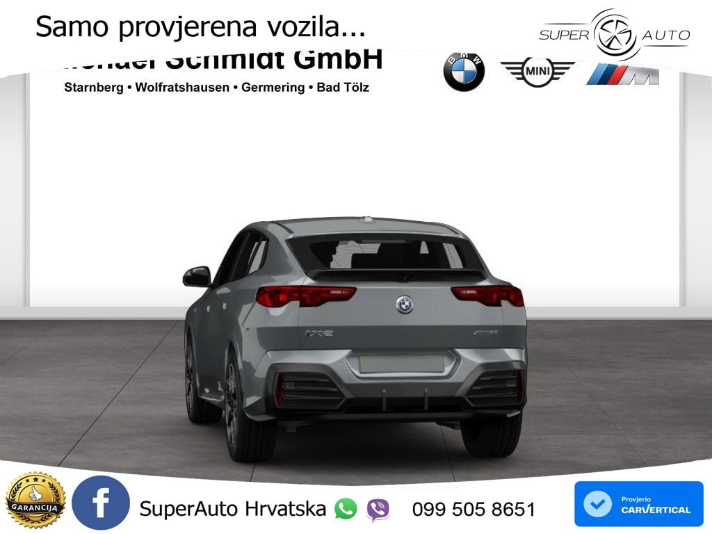 BMW iX2 66.5 kWh (313 KS) xDrive30 M Sport LED+GR SJED+ACC