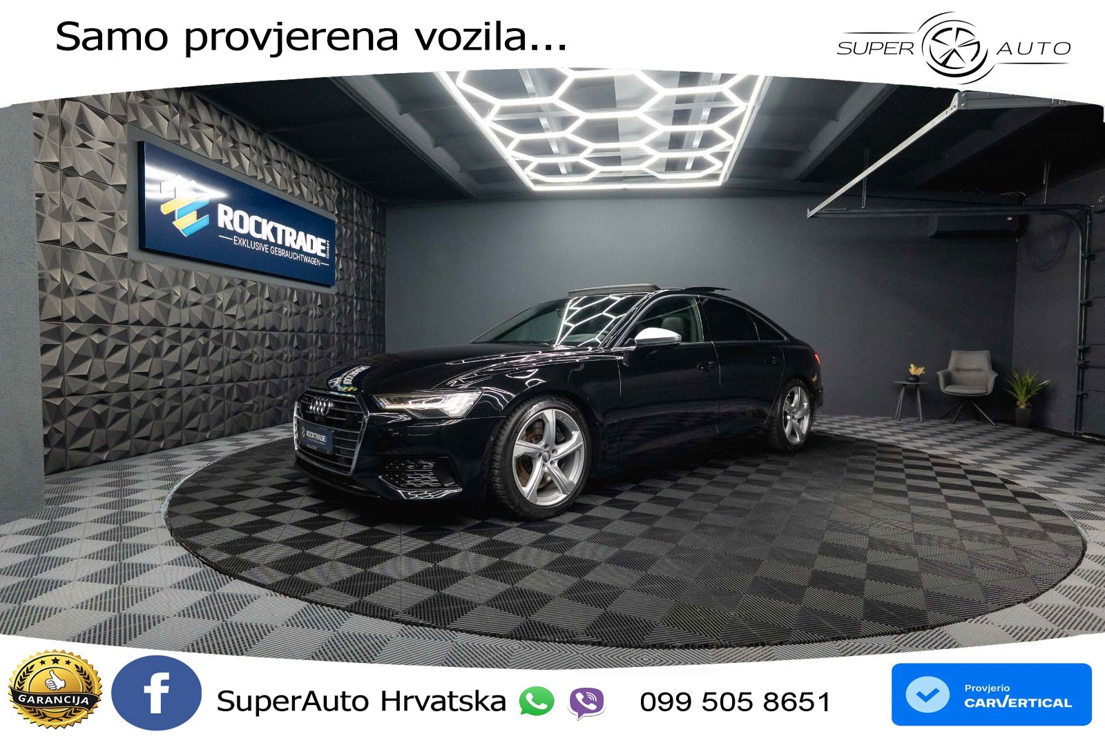 Audi A6 55 TFSI V6 (340 KS) quattro S tronic S line ACC+HEAD+GR SJED+360+PANO