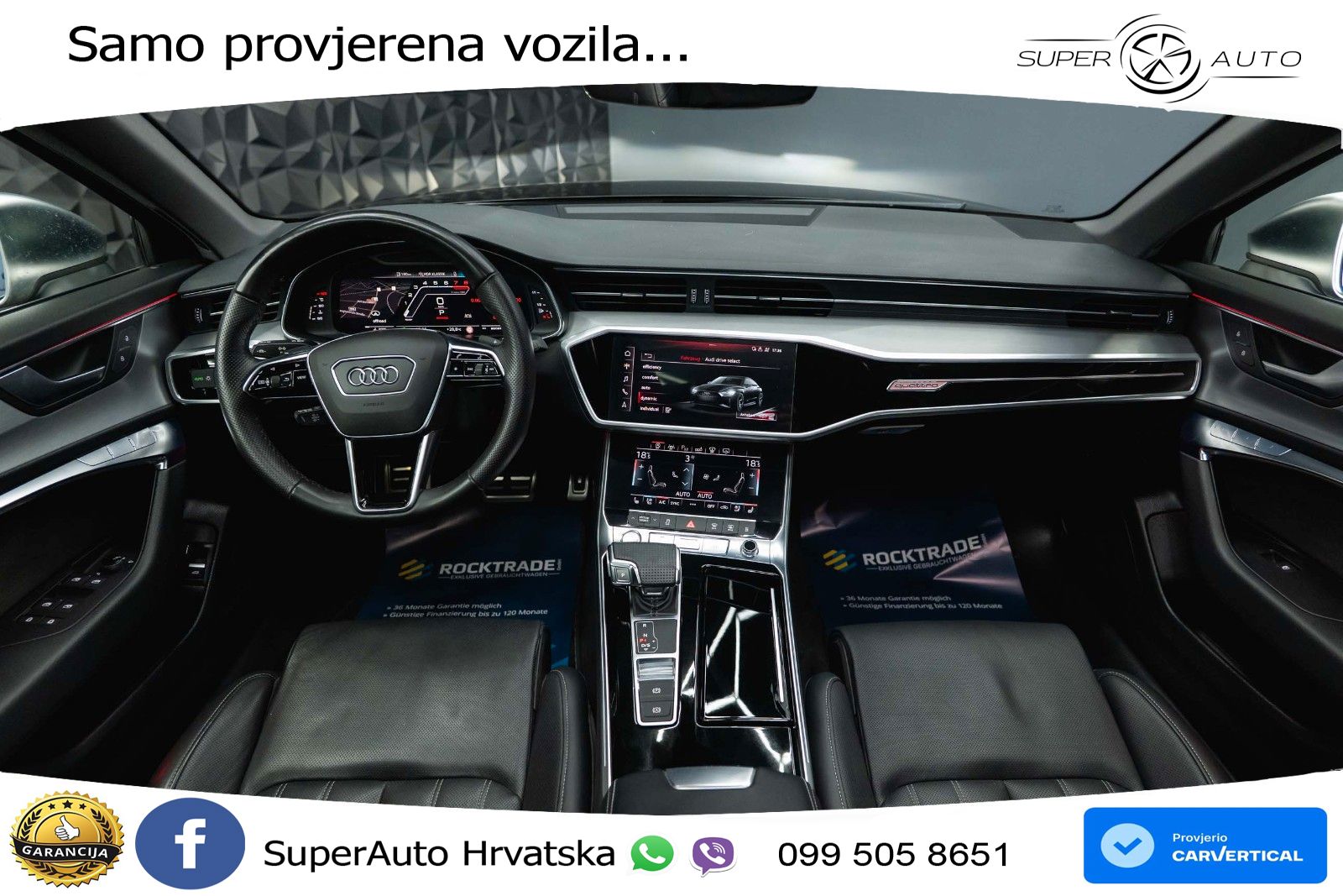 Audi A6 55 TFSI V6 (340 KS) quattro S tronic S line ACC+HEAD+GR SJED+360+PANO