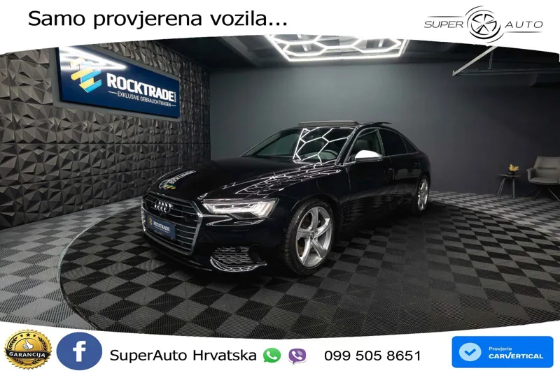 Audi A6 55 TFSI V6 (340 KS) quattro S tronic S line ACC+HEAD+GR SJED+360+PANO