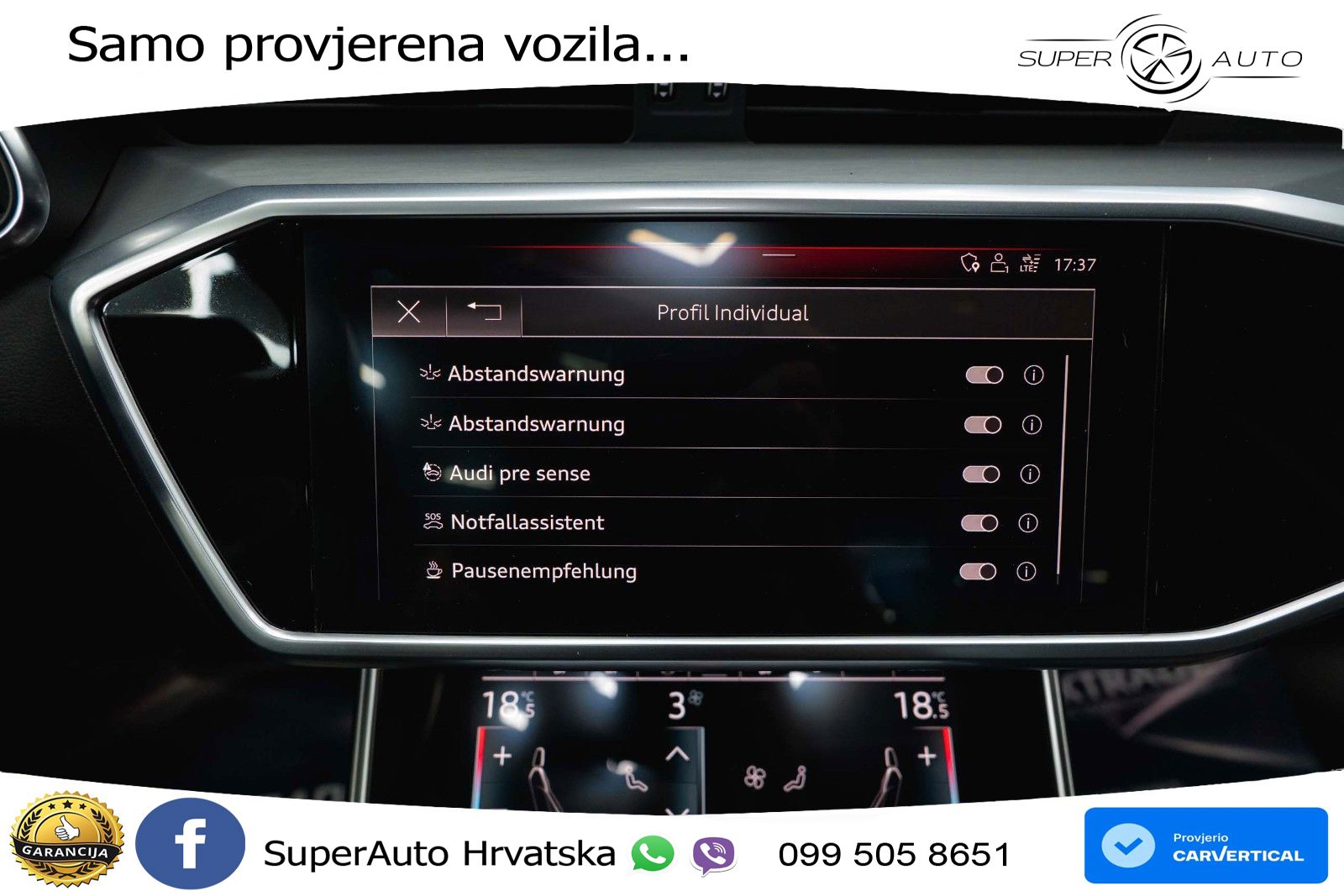 Audi A6 55 TFSI V6 (340 KS) quattro S tronic S line ACC+HEAD+GR SJED+360+PANO