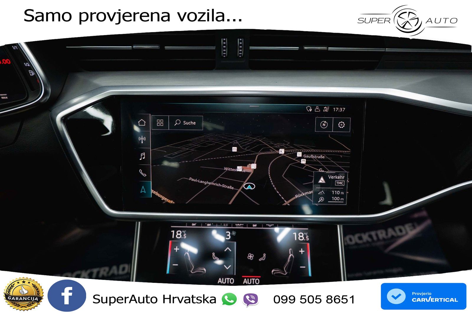 Audi A6 55 TFSI V6 (340 KS) quattro S tronic S line ACC+HEAD+GR SJED+360+PANO