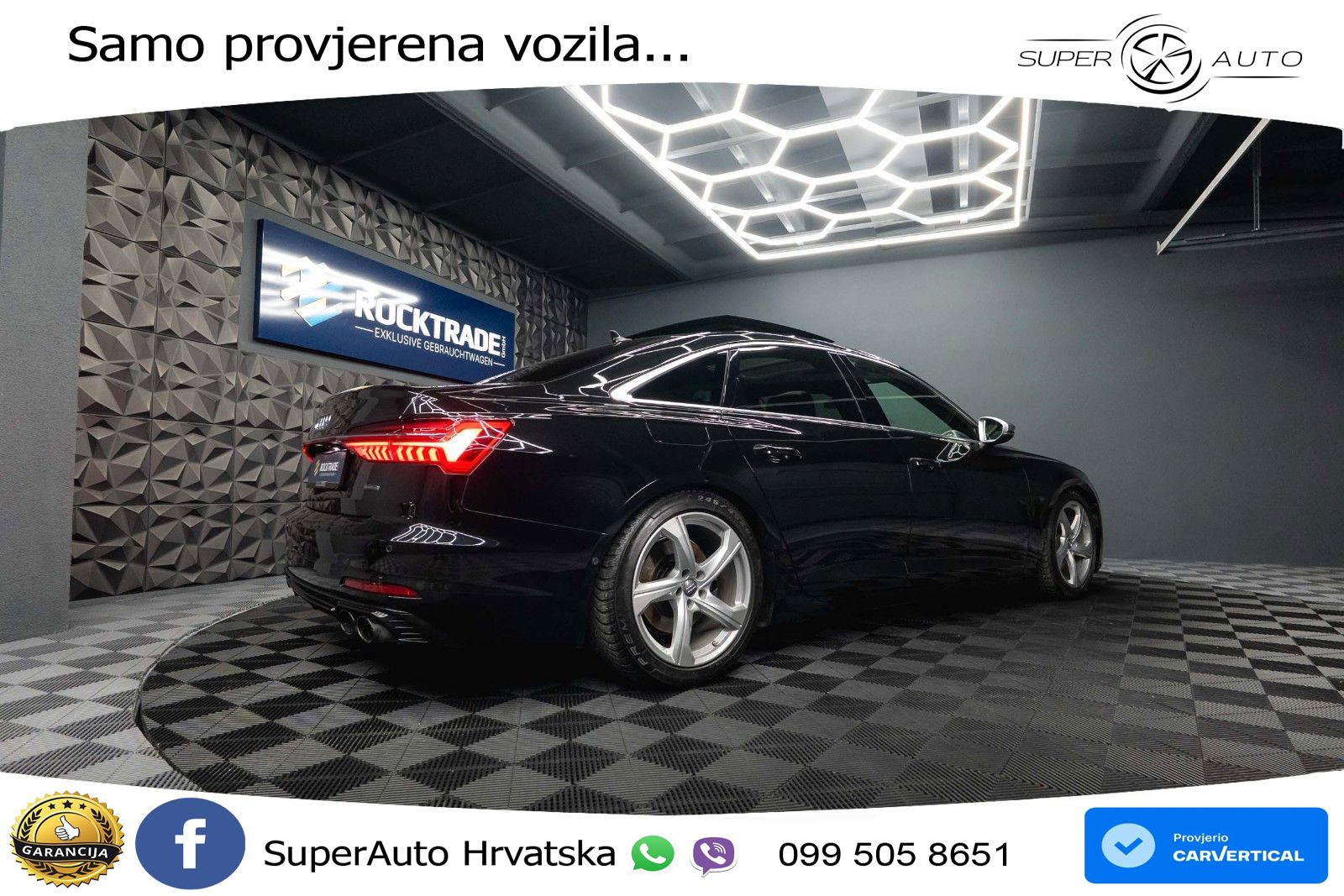 Audi A6 55 TFSI V6 (340 KS) quattro S tronic S line ACC+HEAD+GR SJED+360+PANO