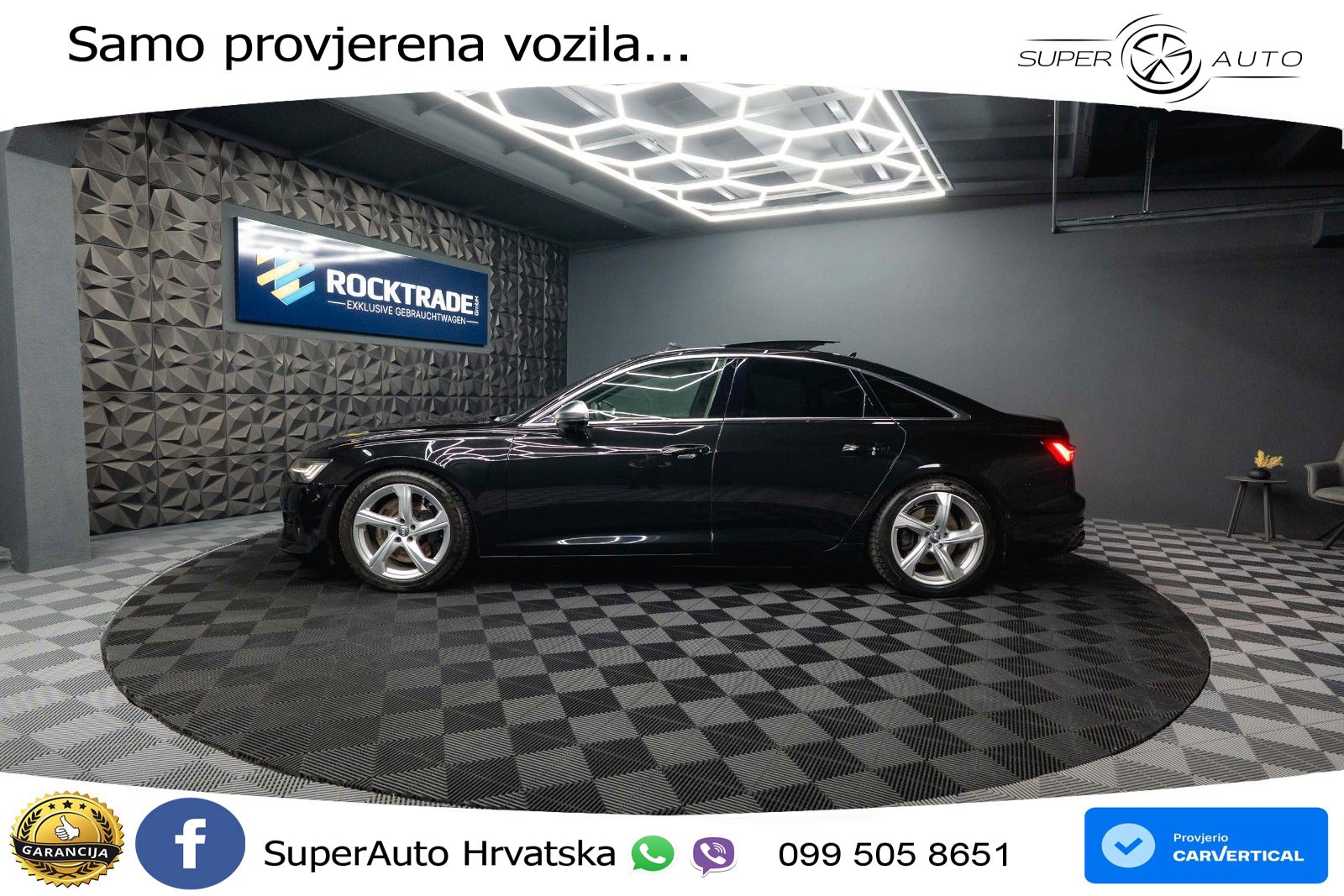 Audi A6 55 TFSI V6 (340 KS) quattro S tronic S line ACC+HEAD+GR SJED+360+PANO