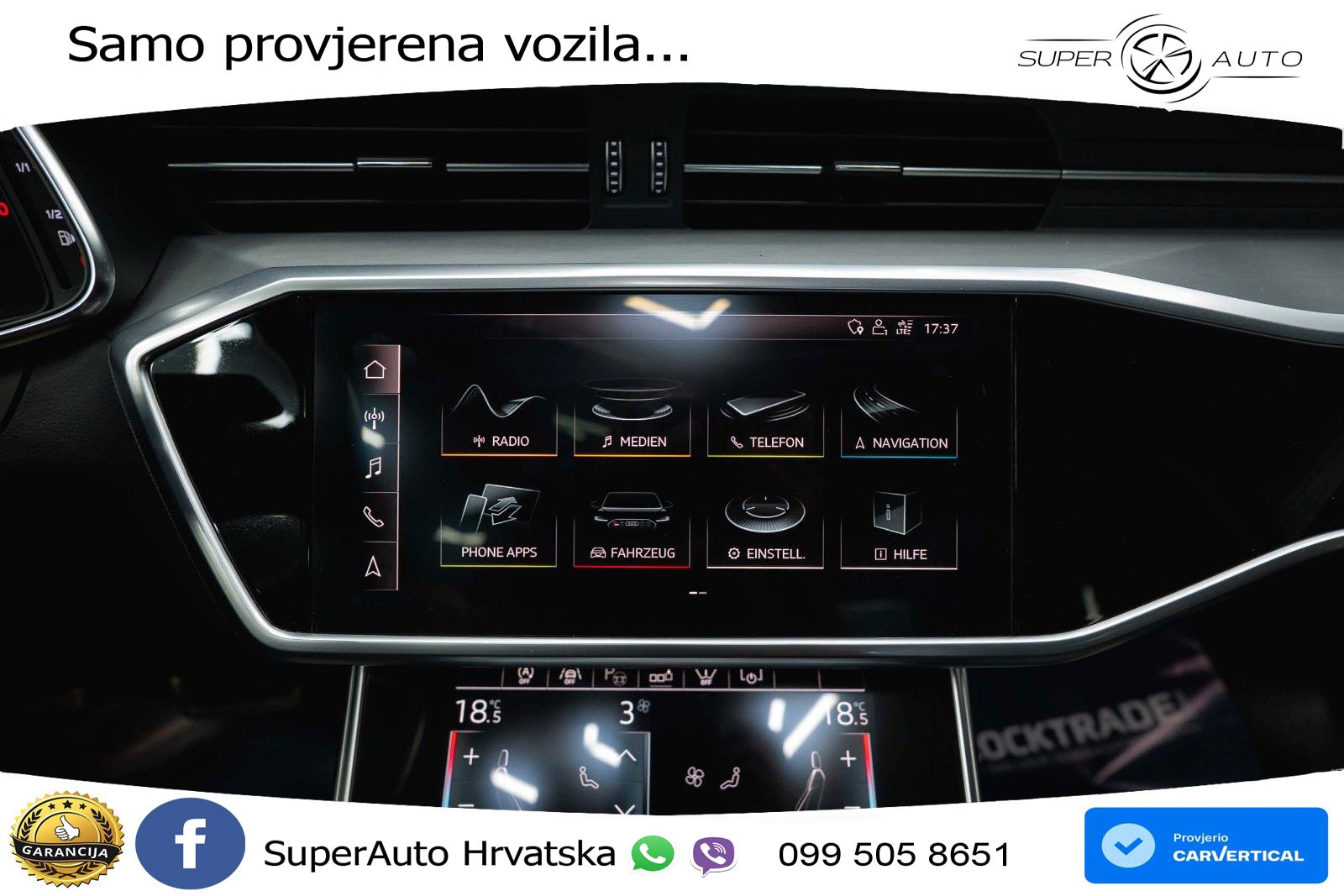 Audi A6 55 TFSI V6 (340 KS) quattro S tronic S line ACC+HEAD+GR SJED+360+PANO