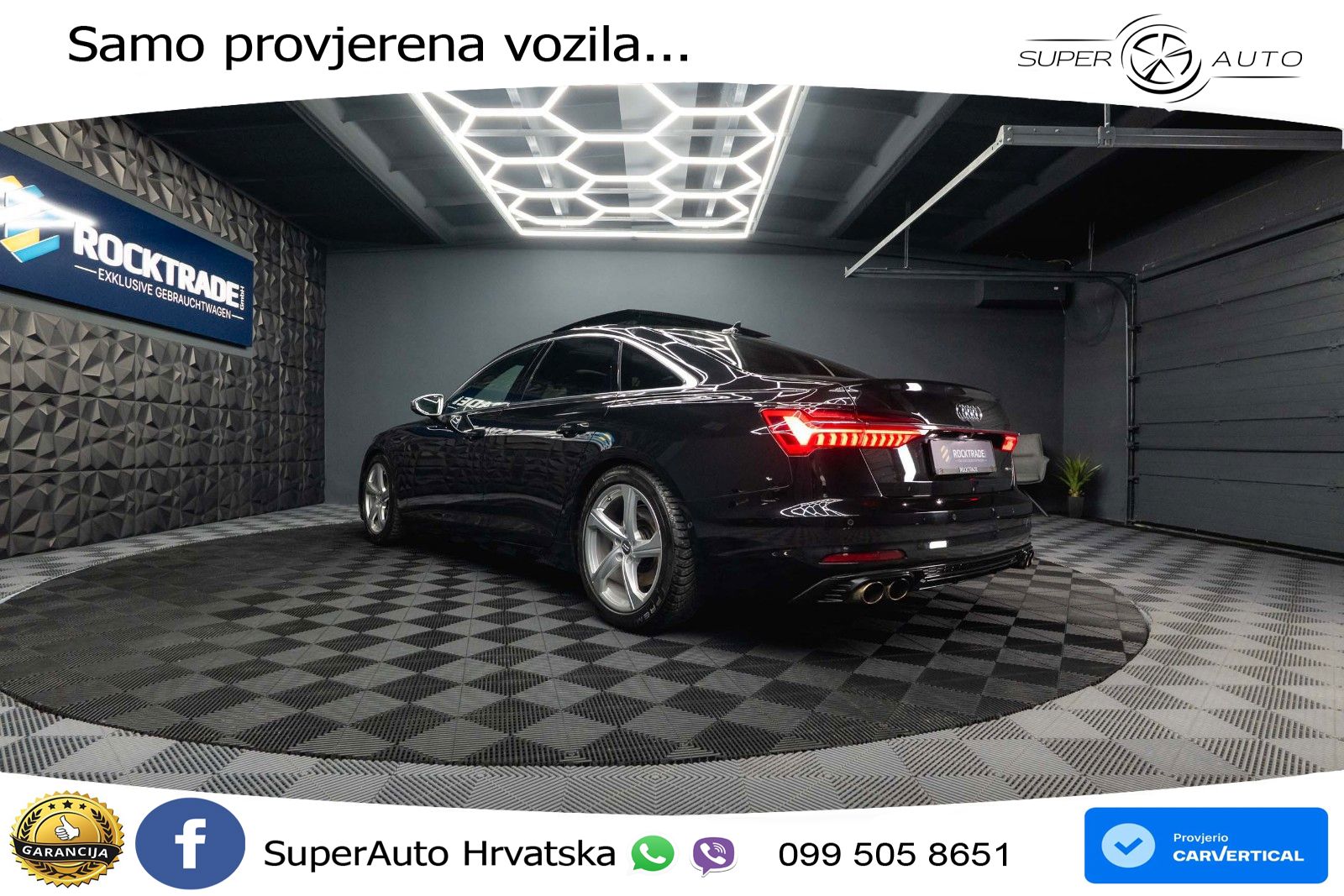 Audi A6 55 TFSI V6 (340 KS) quattro S tronic S line ACC+HEAD+GR SJED+360+PANO