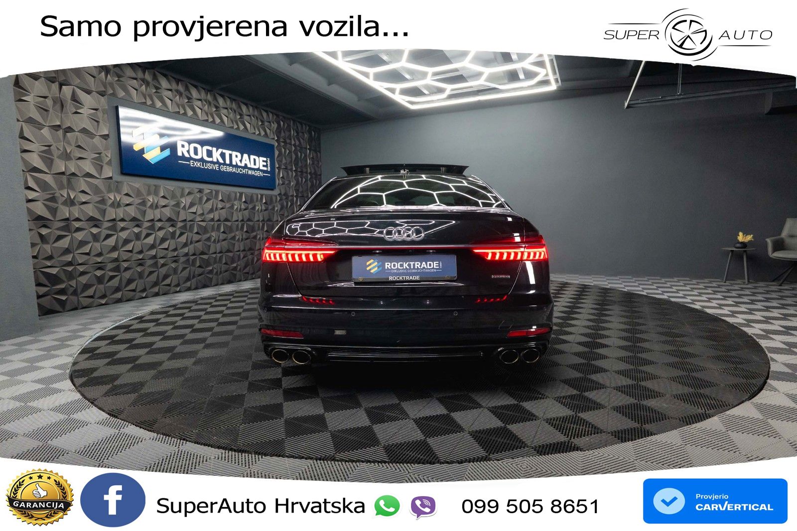 Audi A6 55 TFSI V6 (340 KS) quattro S tronic S line ACC+HEAD+GR SJED+360+PANO