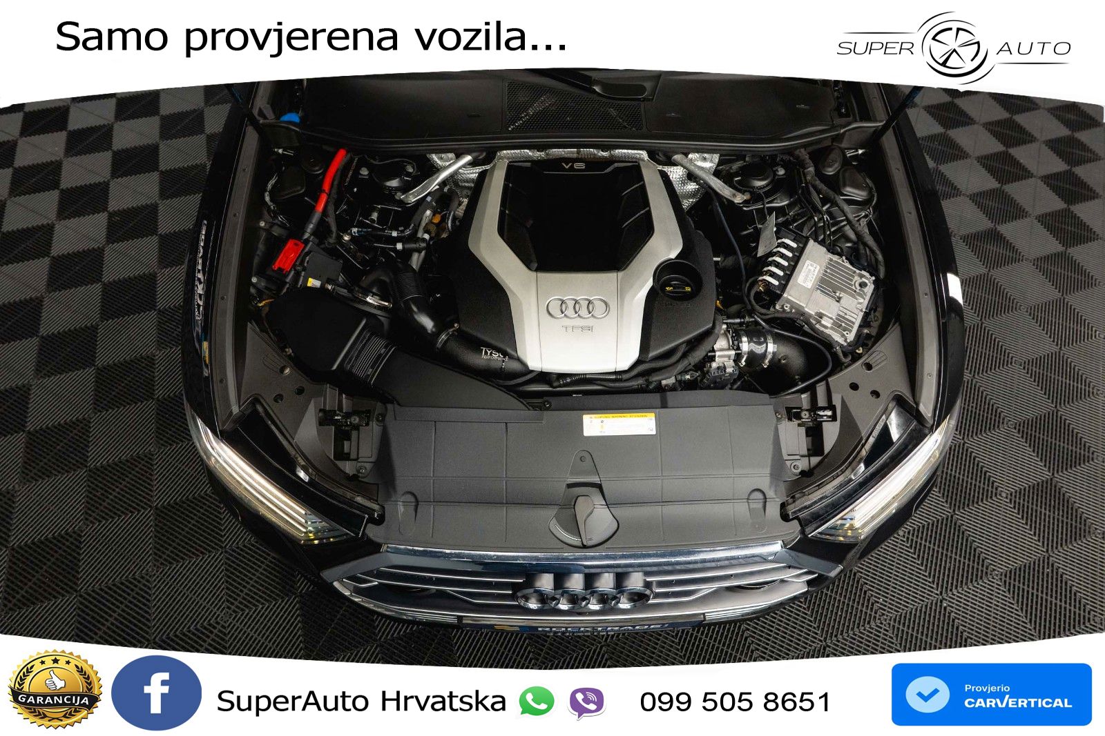 Audi A6 55 TFSI V6 (340 KS) quattro S tronic S line ACC+HEAD+GR SJED+360+PANO