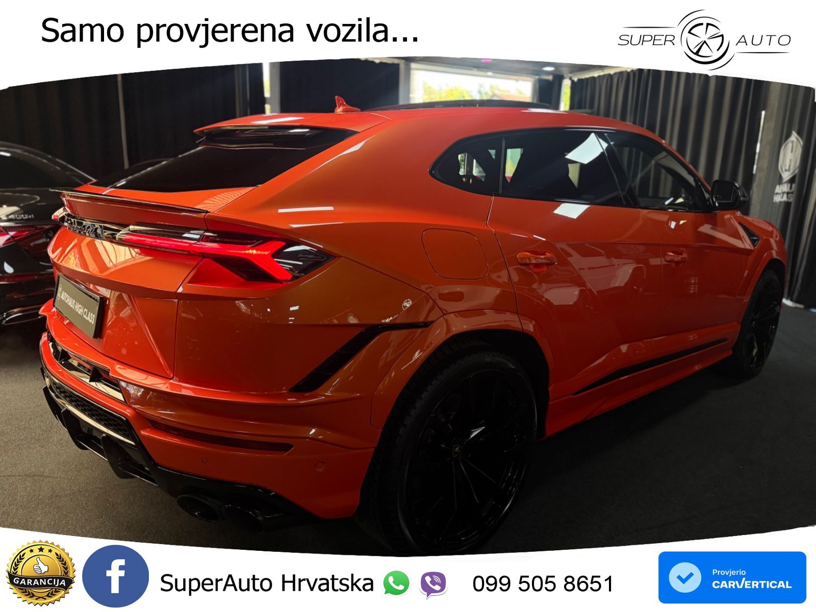 Lamborghini Urus S 4.0 V8 (666 KS) 4WD Automatic LED+GR SJED+ACC