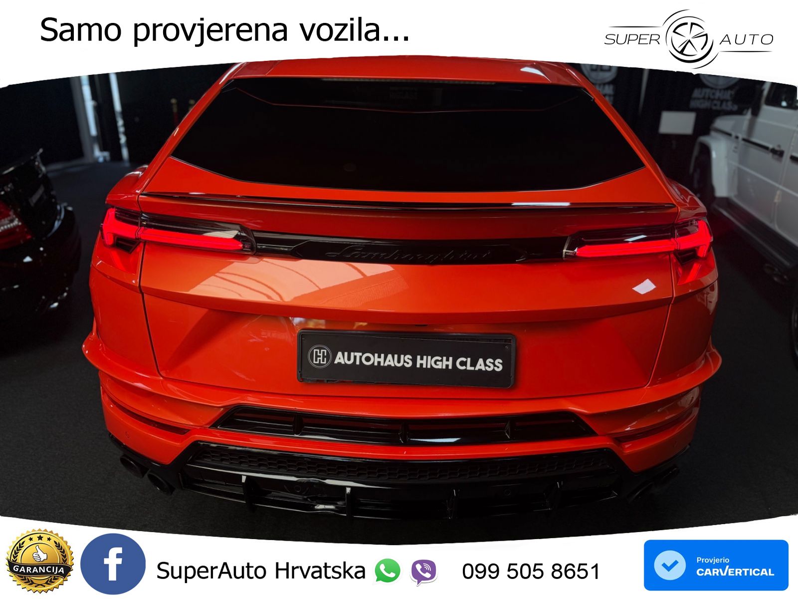 Lamborghini Urus S 4.0 V8 (666 KS) 4WD Automatic LED+GR SJED+ACC