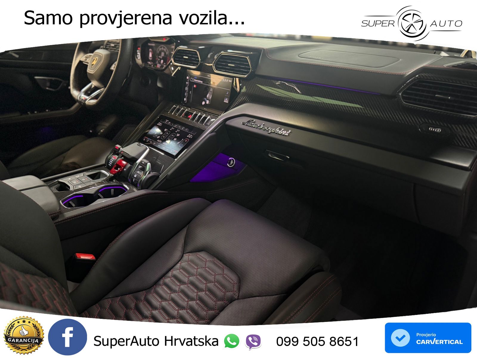 Lamborghini Urus S 4.0 V8 (666 KS) 4WD Automatic LED+GR SJED+ACC