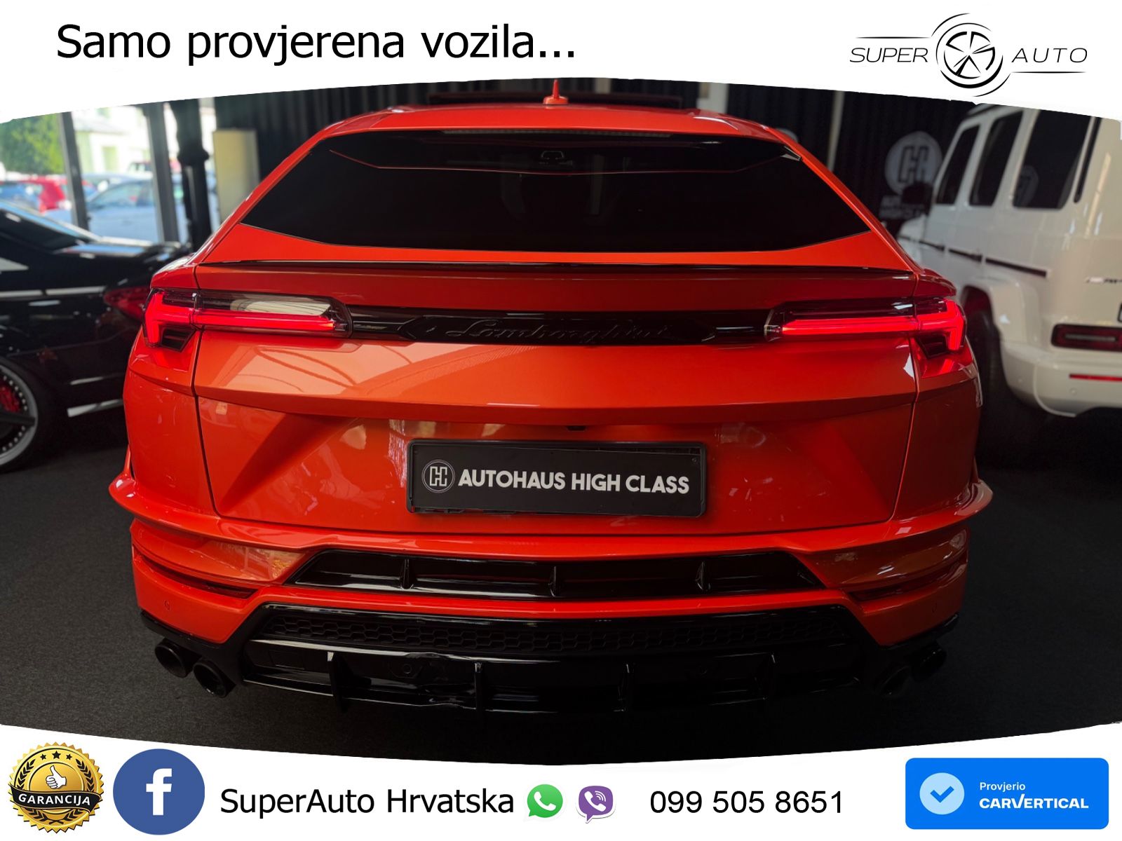 Lamborghini Urus S 4.0 V8 (666 KS) 4WD Automatic LED+GR SJED+ACC
