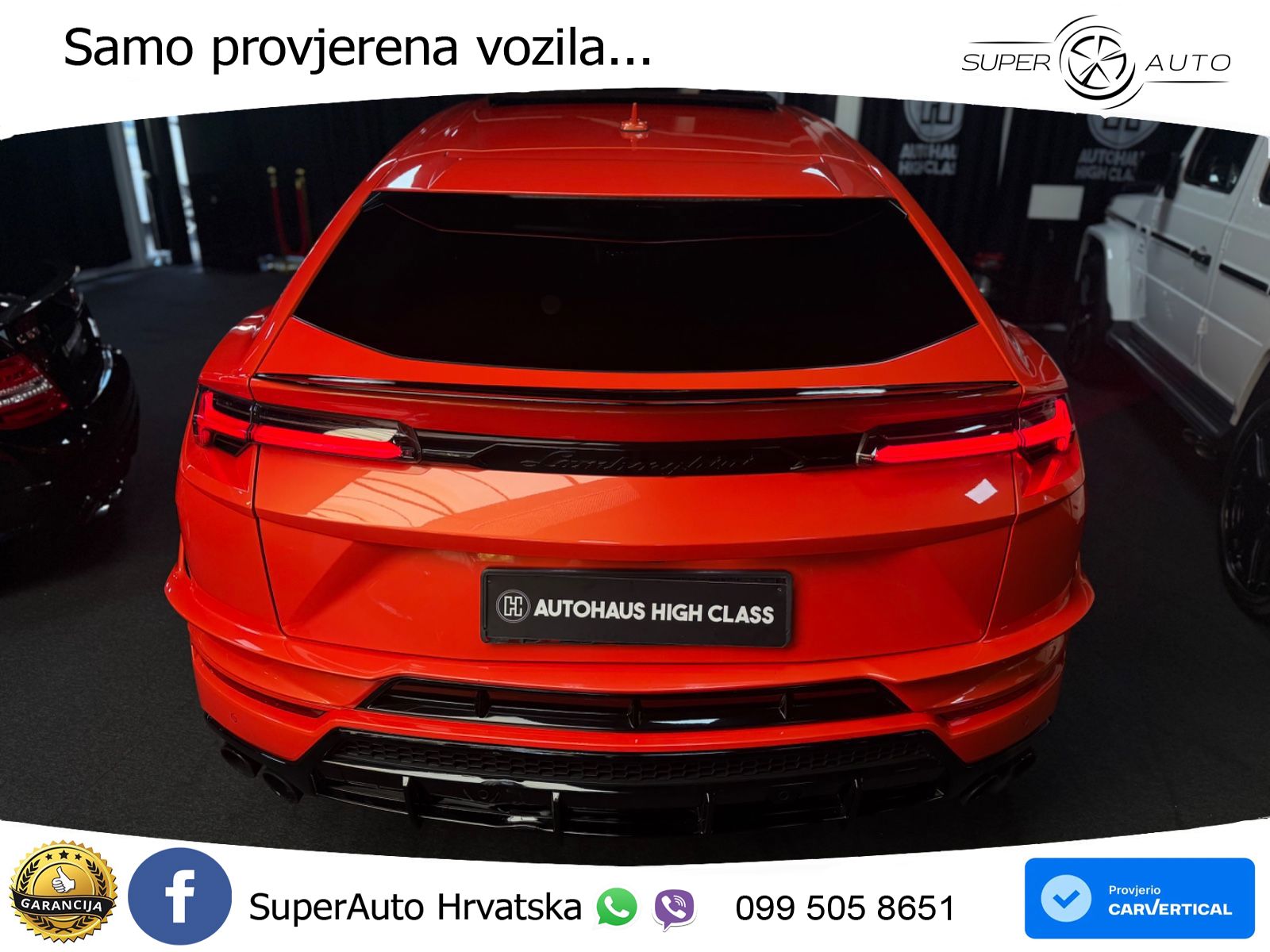 Lamborghini Urus S 4.0 V8 (666 KS) 4WD Automatic LED+GR SJED+ACC
