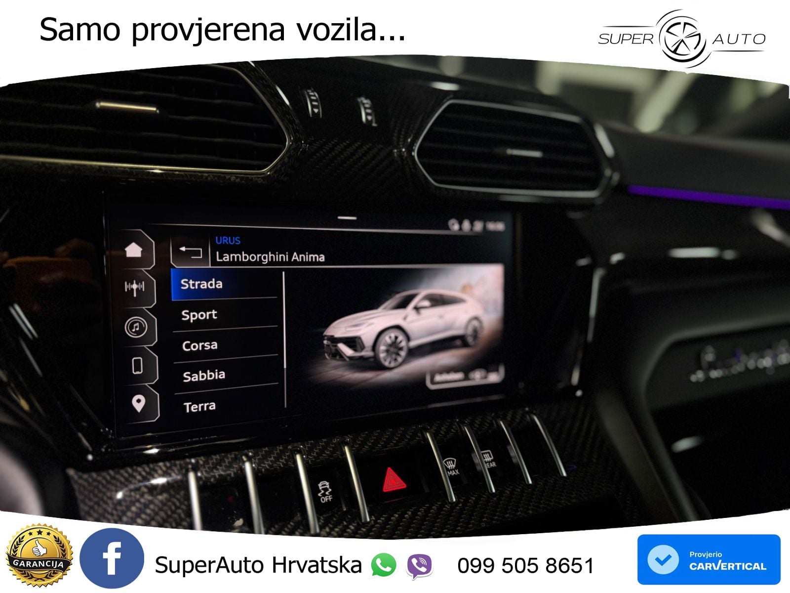 Lamborghini Urus S 4.0 V8 (666 KS) 4WD Automatic LED+GR SJED+ACC