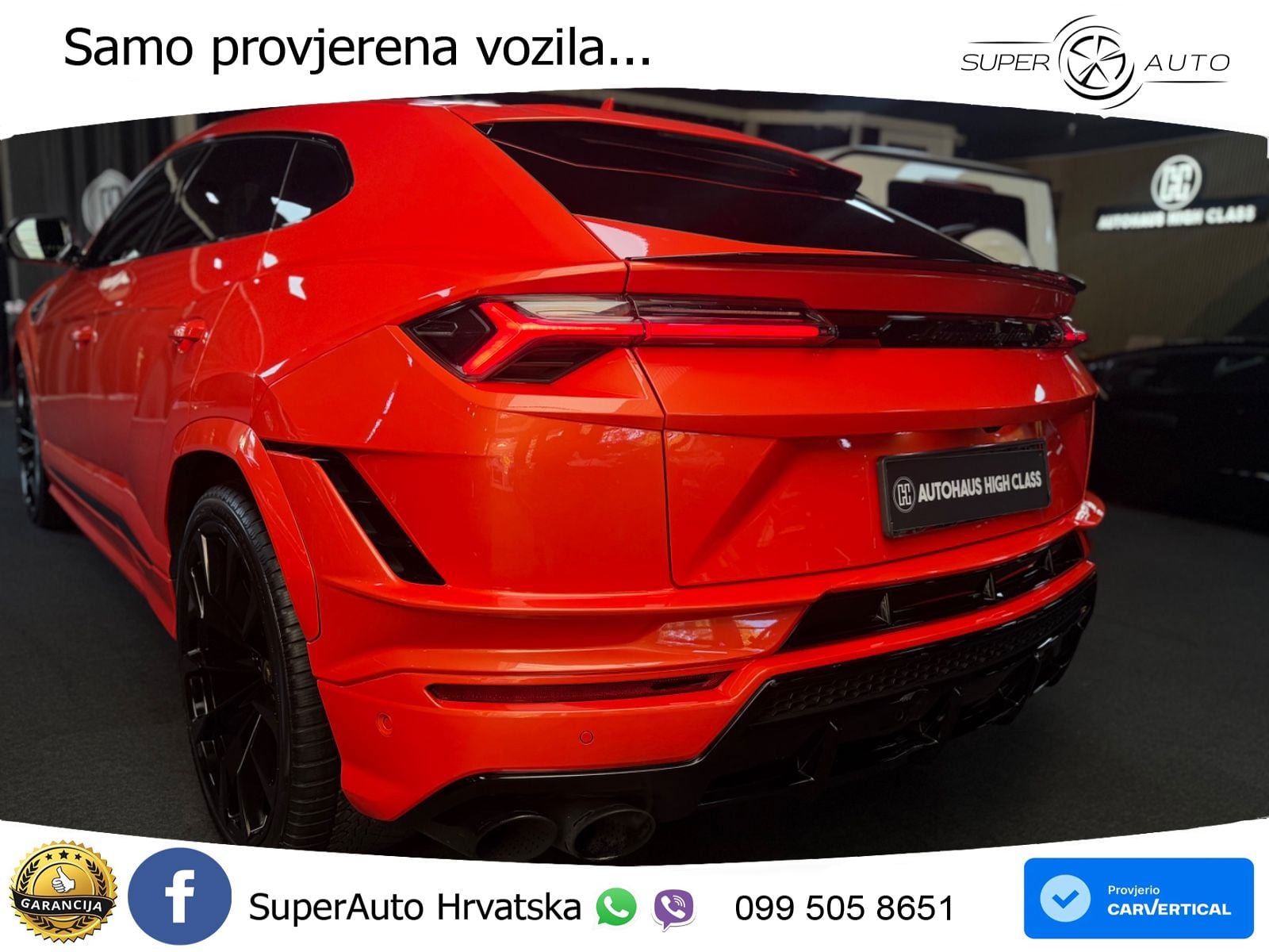 Lamborghini Urus S 4.0 V8 (666 KS) 4WD Automatic LED+GR SJED+ACC